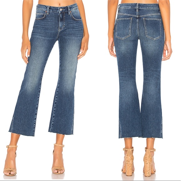Free People Denim - Free People Rita Cropped Flare Jeans